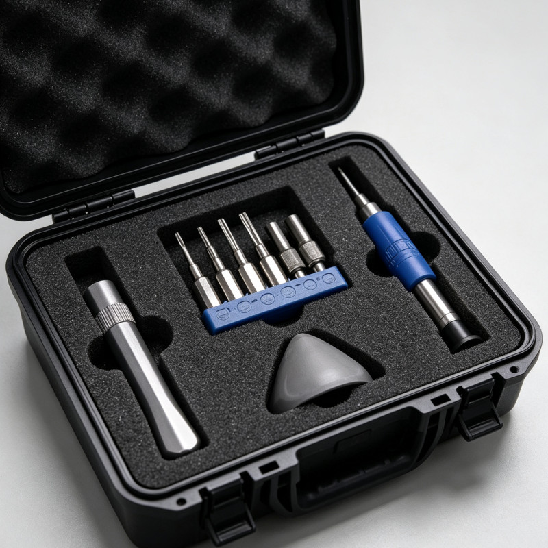 6 Different Bits Precision Screwdriver Set For Eyeglass Watch Repair Home Use