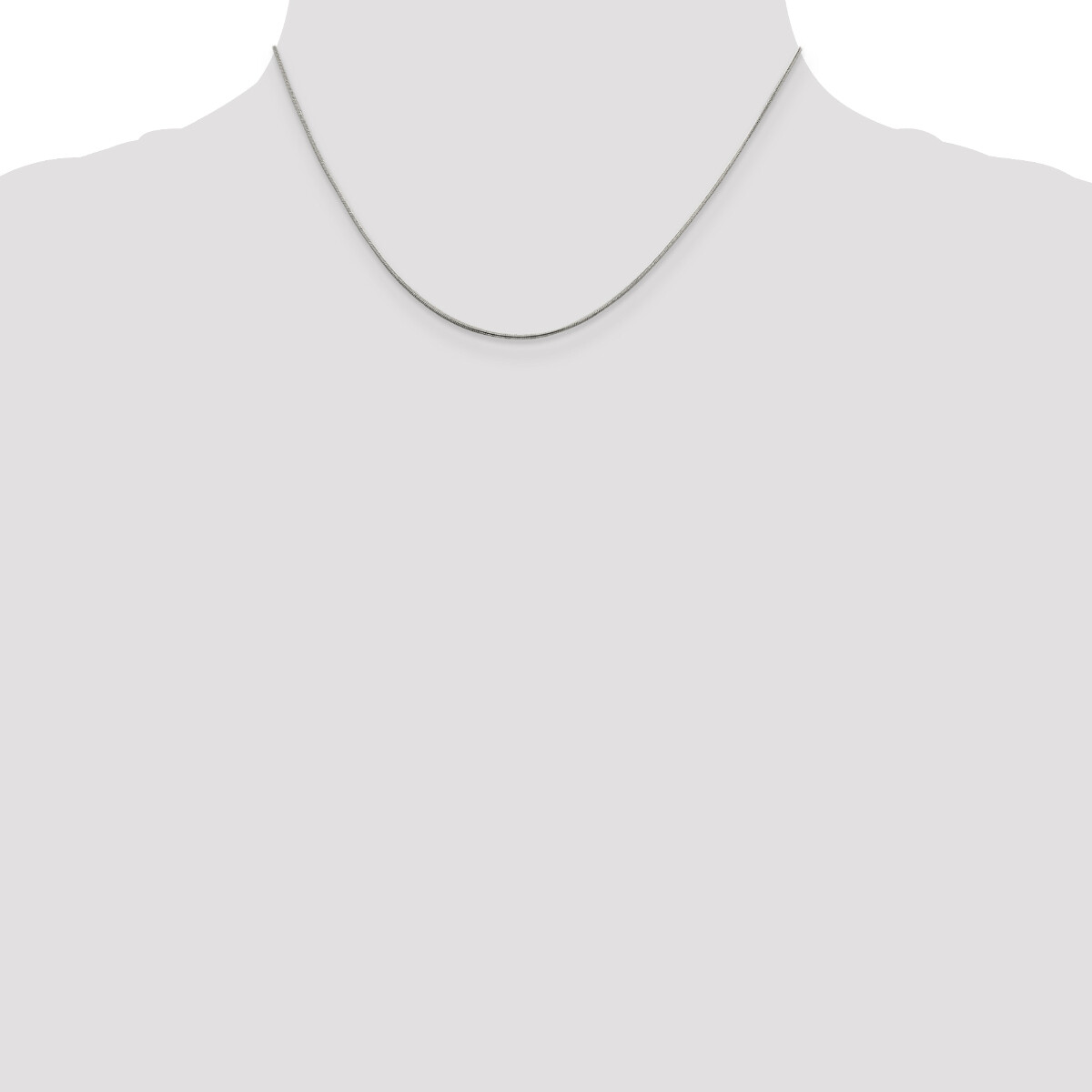 Sterling Silver Snake Chain For Womens 16″, 18″, 20″, 22″, 24″, 30″ Inch Lengths