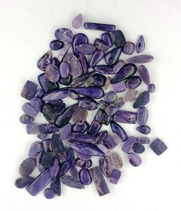 Unique Gemstone Charoite For Earring, Pendant, Necklace Jewelry Making 71930