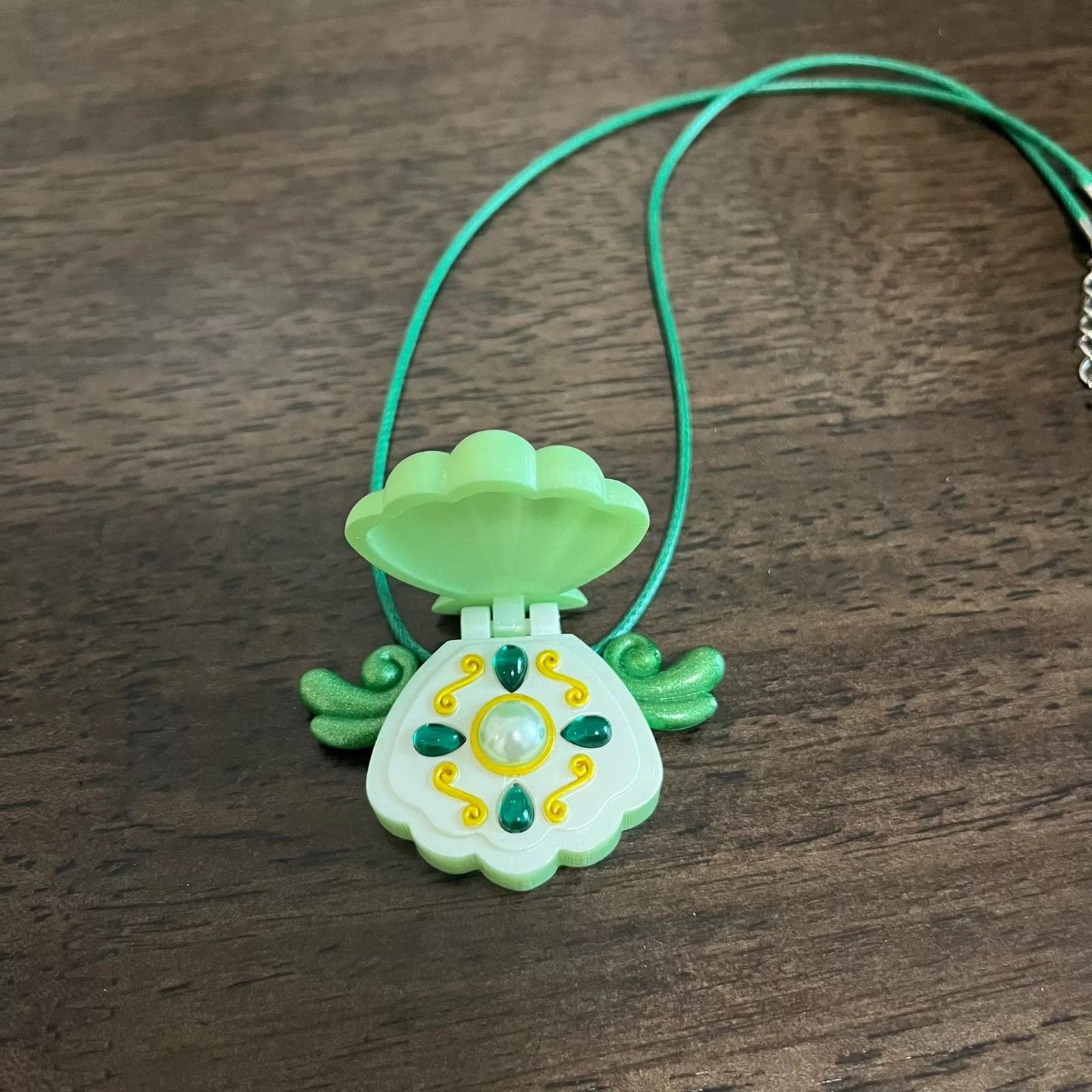 Handmade Pichi Pichi Pitch Openable Pendant Mermaid Melody Necklace Luchia Hanon