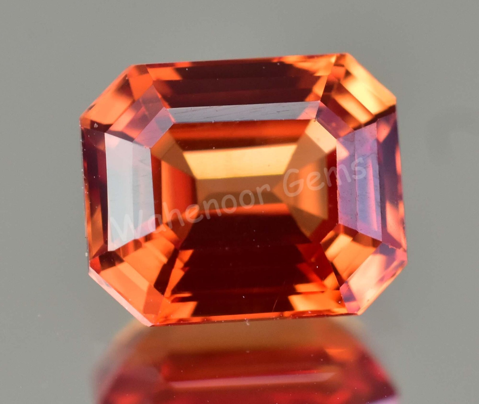 6.50 Ct Natural Mandarin Orange Spessartite Garnet Namibia Gemstone Certified