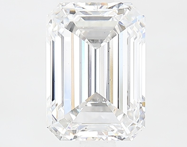2.23 Cts Emerald Cut IGI Certified Lab Grown CVD Diamond F Color VS1 Clarity