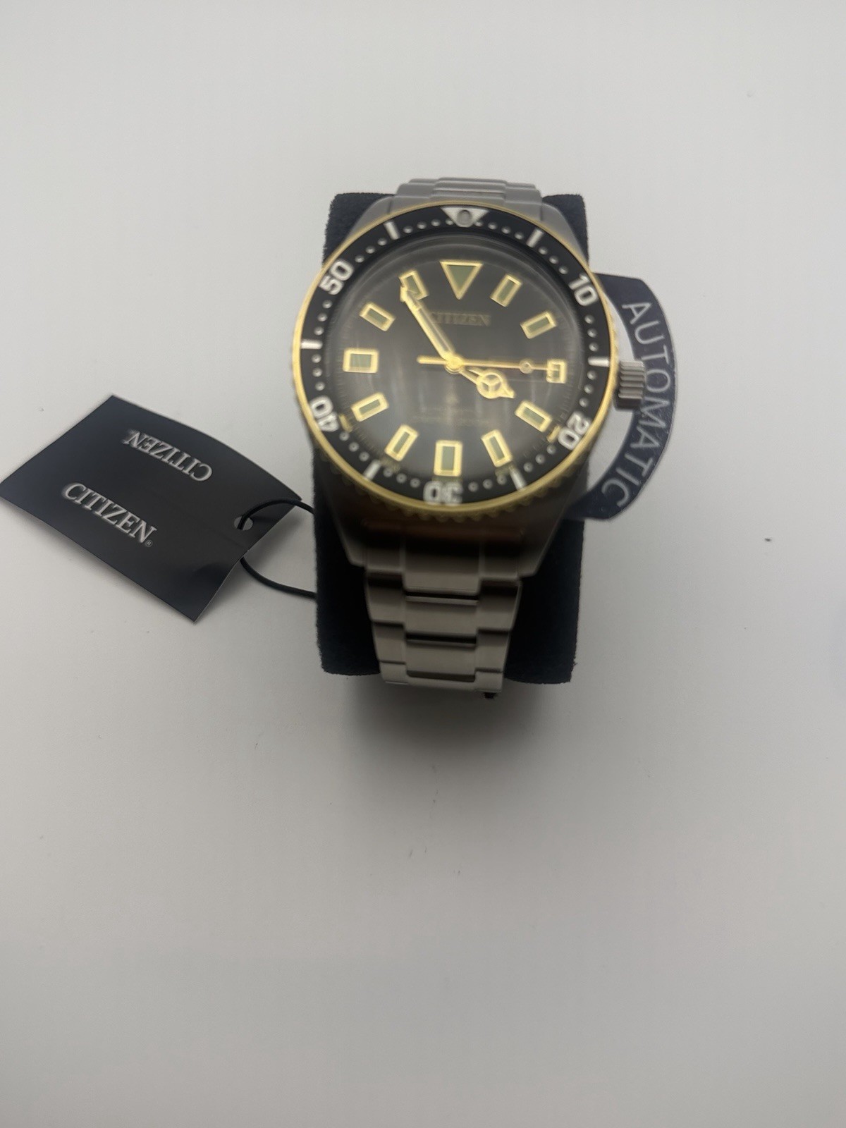 Citizen Promaster NY0125-83E Auto Diver 200M NWT Display Cylinder Full Set