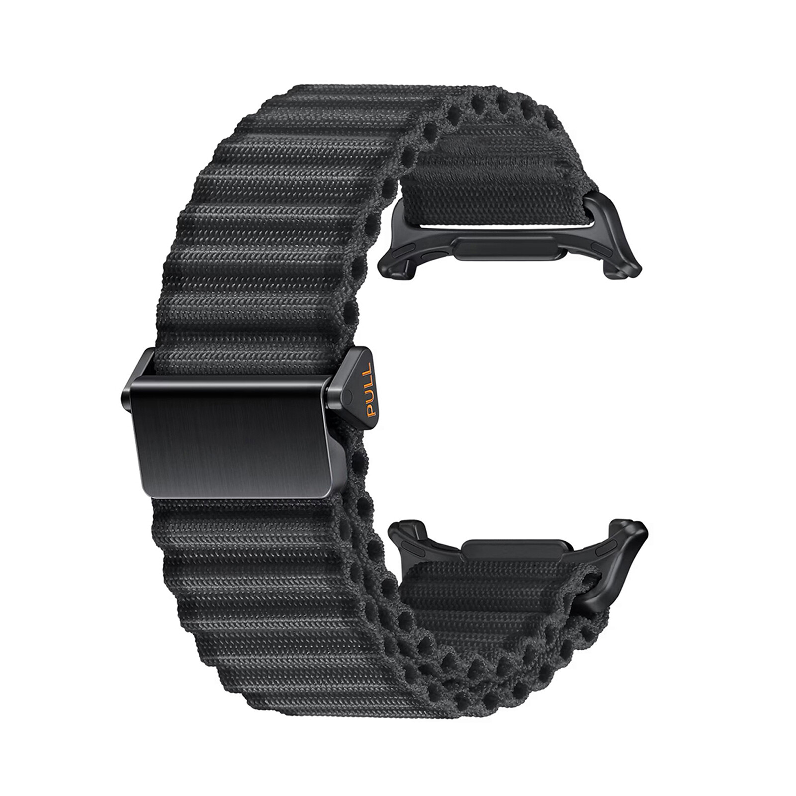 For Samsung Galaxy Watch Ultra 47mm Sports Nylon Braided Loop Strap Wrist Band