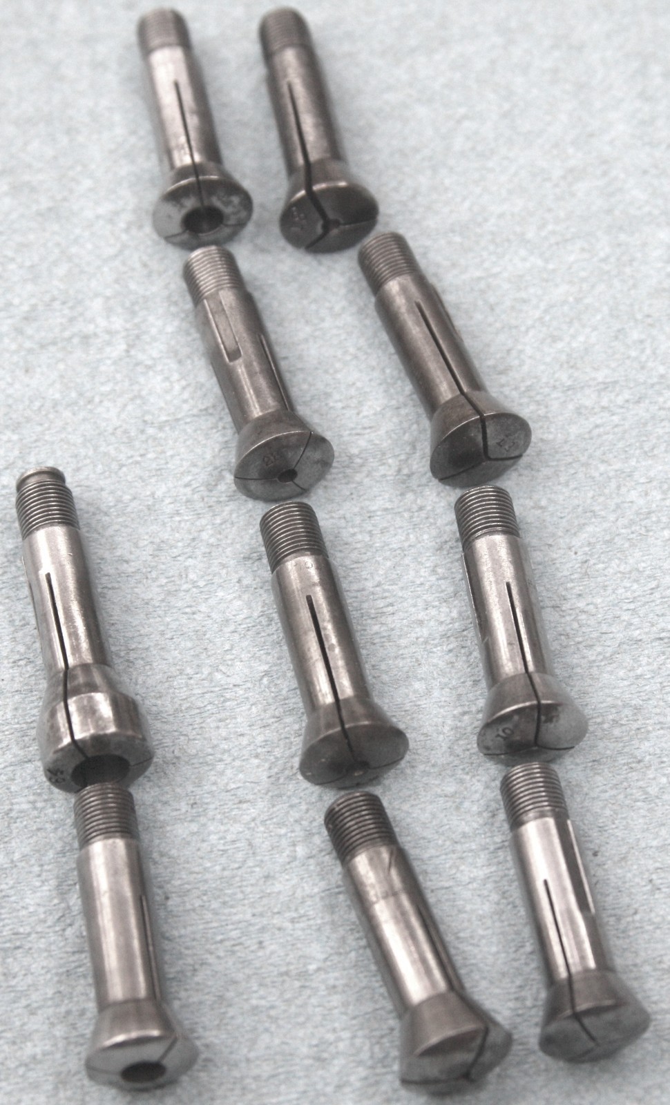 10 watchmakers jewelers lathe 8mm WW collets