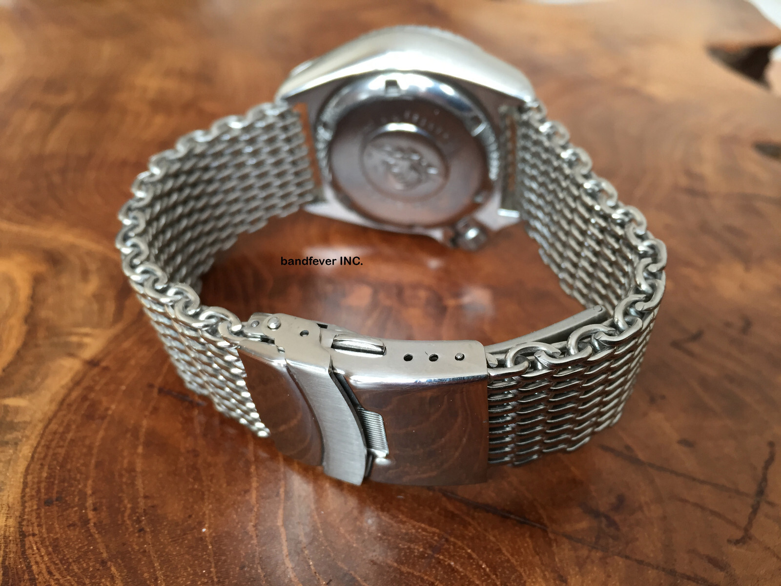 22MM STAINLESS STEEL MESH BAND FITS SEIKO DIVER’S 7002,7S26 SKX007 SKX009 011