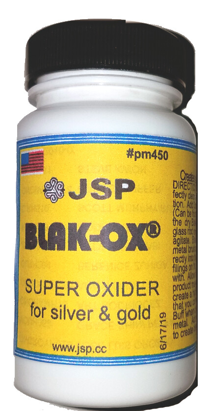 BLAK-OX® SUPER Gold & Silver Oxidizer- Safe to Ship (pm450)