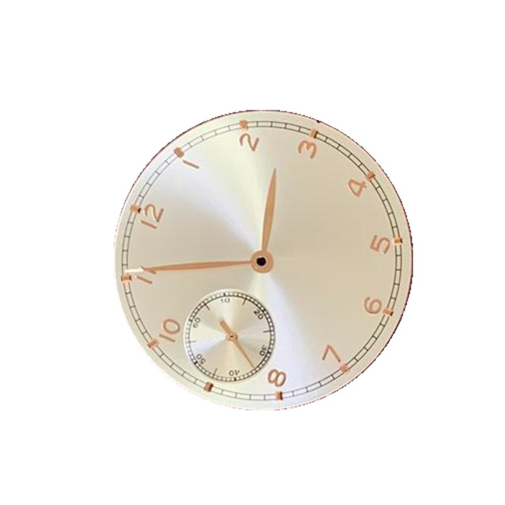 37mm Watch Dial w/ Watch Hands For ETA 6497 ST3600 Movement Watch Repair Parts