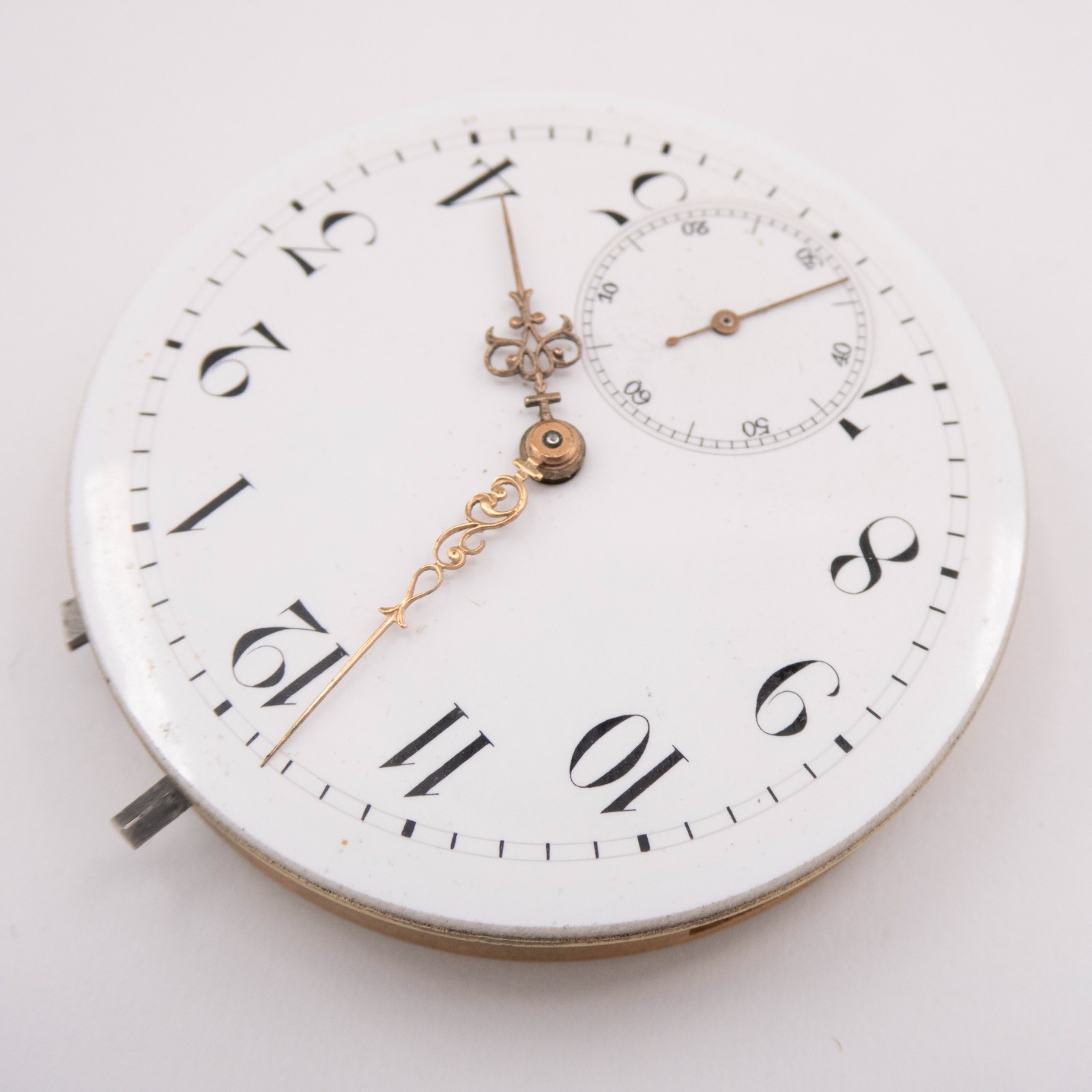 International Watch Co. IWC 43.1 x 10.8 mm Antique Pocket Watch Movement, Runs