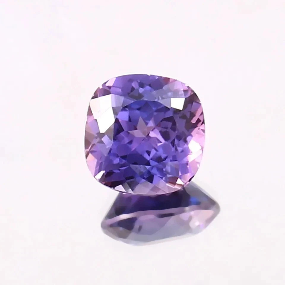 AAA Natural Ceylon Purple Pink Sapphire 9.50 Ct Cushion Cut Loose Gemstone