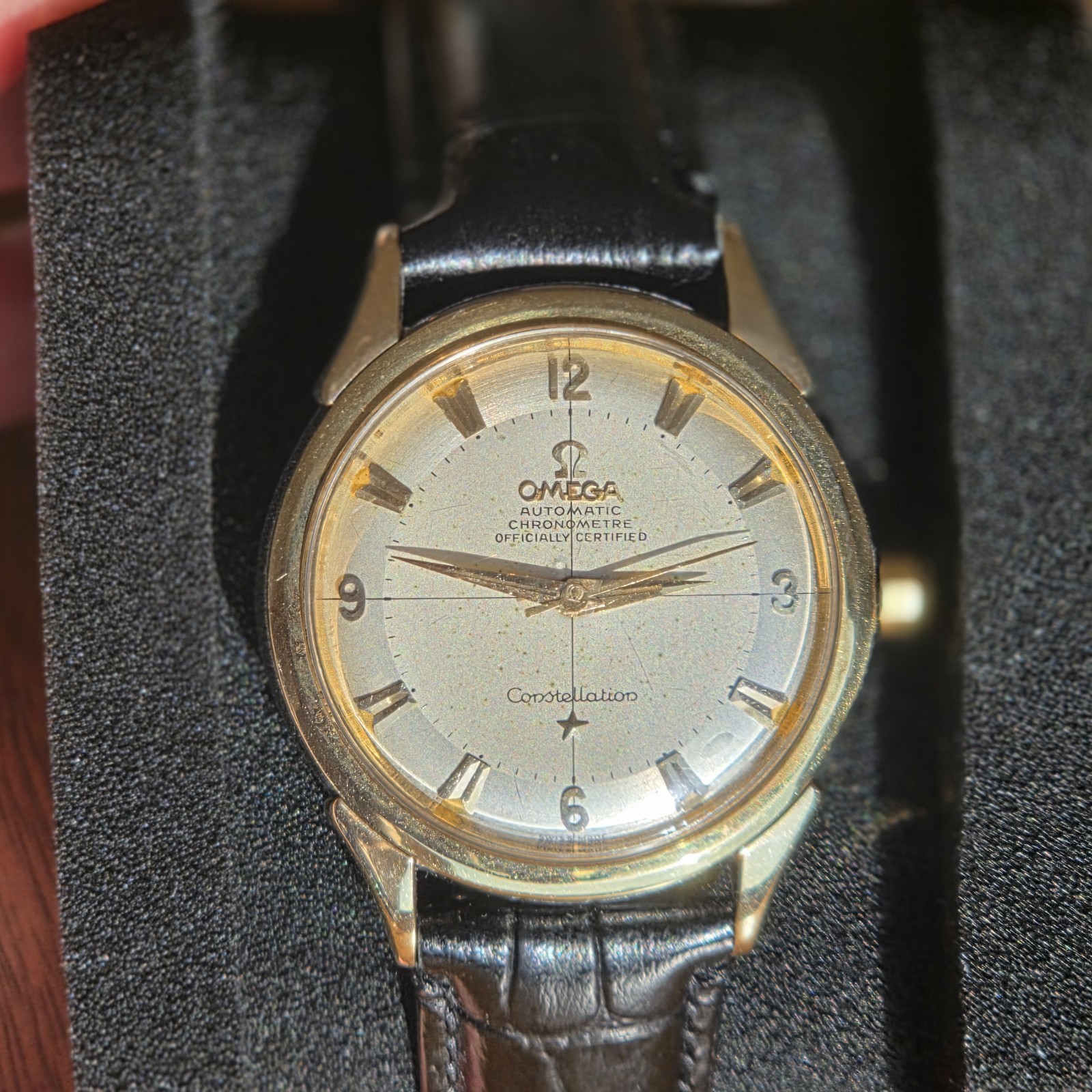 OMEGA Constellation Vintage Pie-Pan 2652 SC Automatic Bumper Cal. 354 Gold Cap