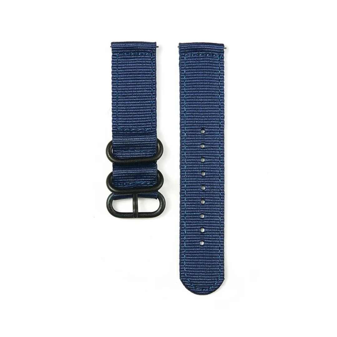 18mm 20mm 22mm Durable Military Woven Nylon Wrist Watch Band Quick Release Strap