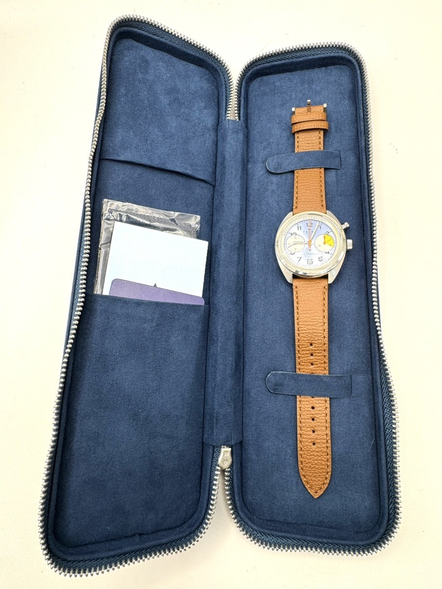 Farer The Cobb Pulsometer Monopusher Chronograph Case 40.5mm WR 100M (CP3017540)