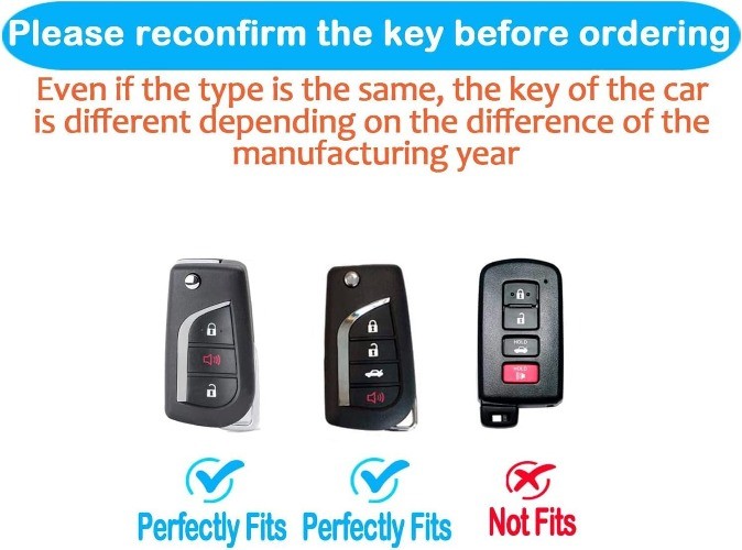 Compatible Key Fob Cover with Keychain Soft TPU 360 Degree Protection Key Silver