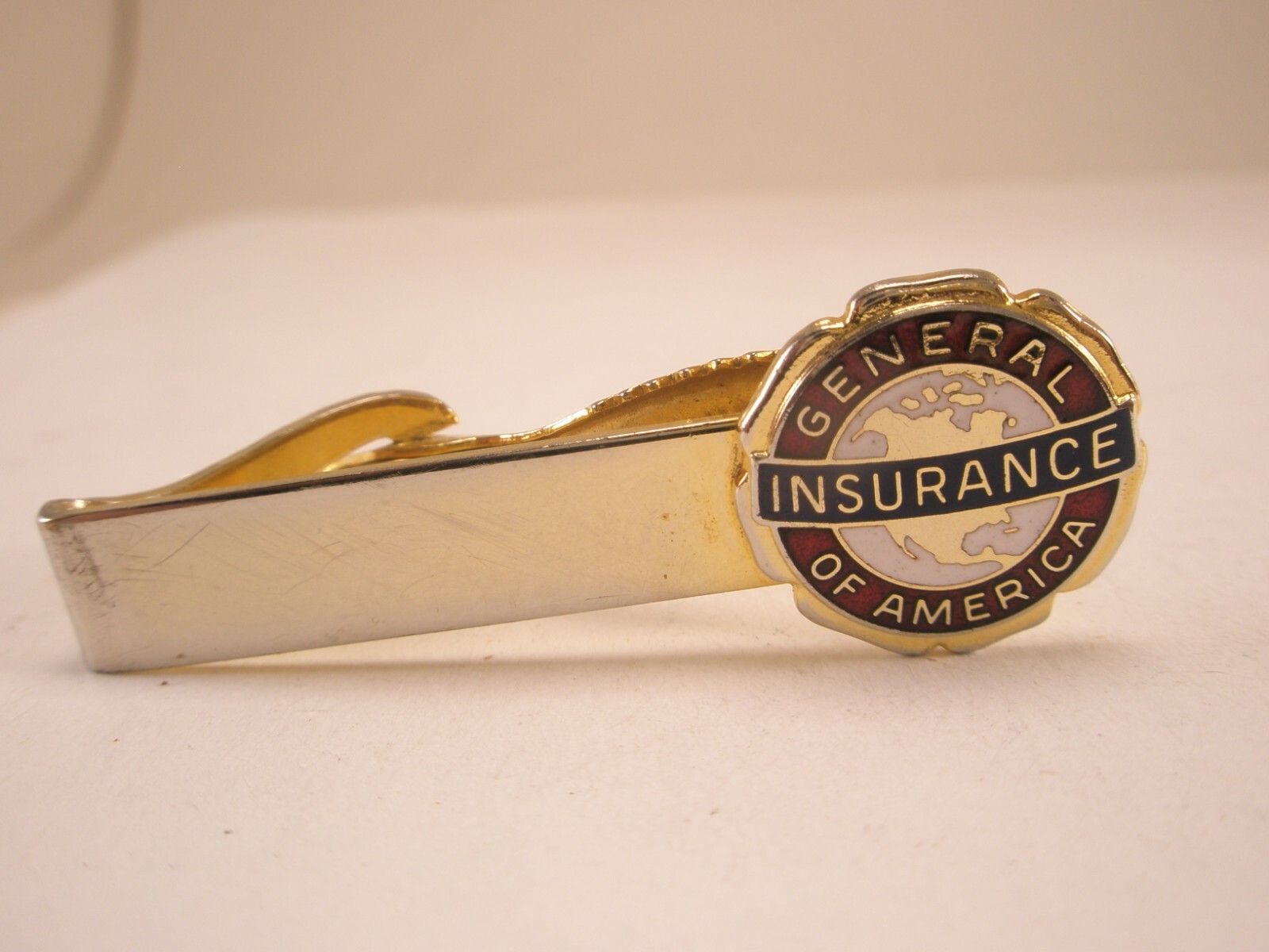 General Insurance of America Vintage KINNEY CO Tie Bar Clip