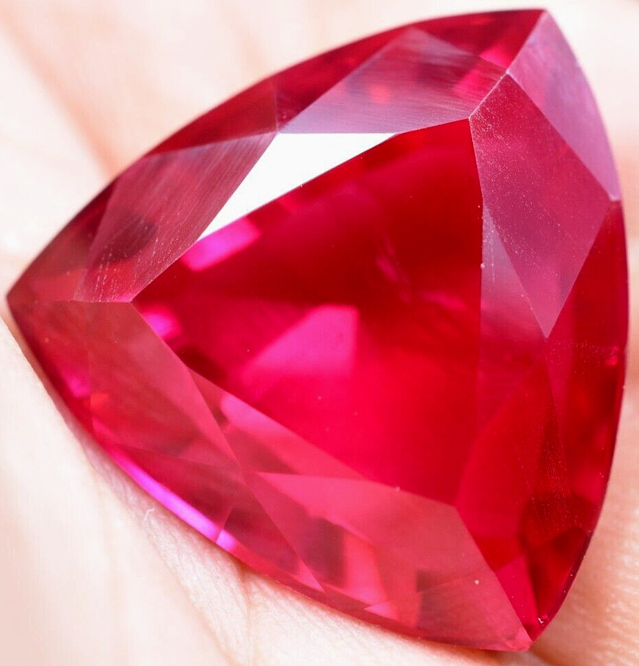 Natural 36.95 Ct Mogok Pink Huge Ruby Sparkling GGL Certified Loose Gemstone