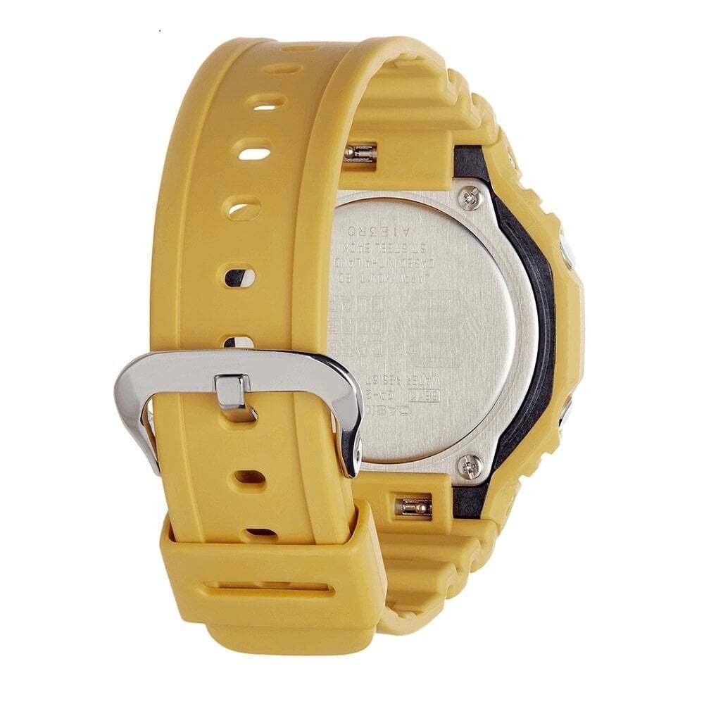 G-Shock Mens Boys Analogue-Digital Watch Black Yellow Army Green GA-2100 Series