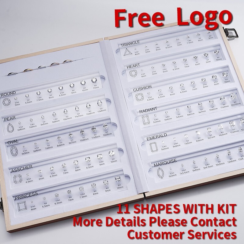 CZDiamond Chart Customize Comparison Chart Set Size Reference for Jewelry Making