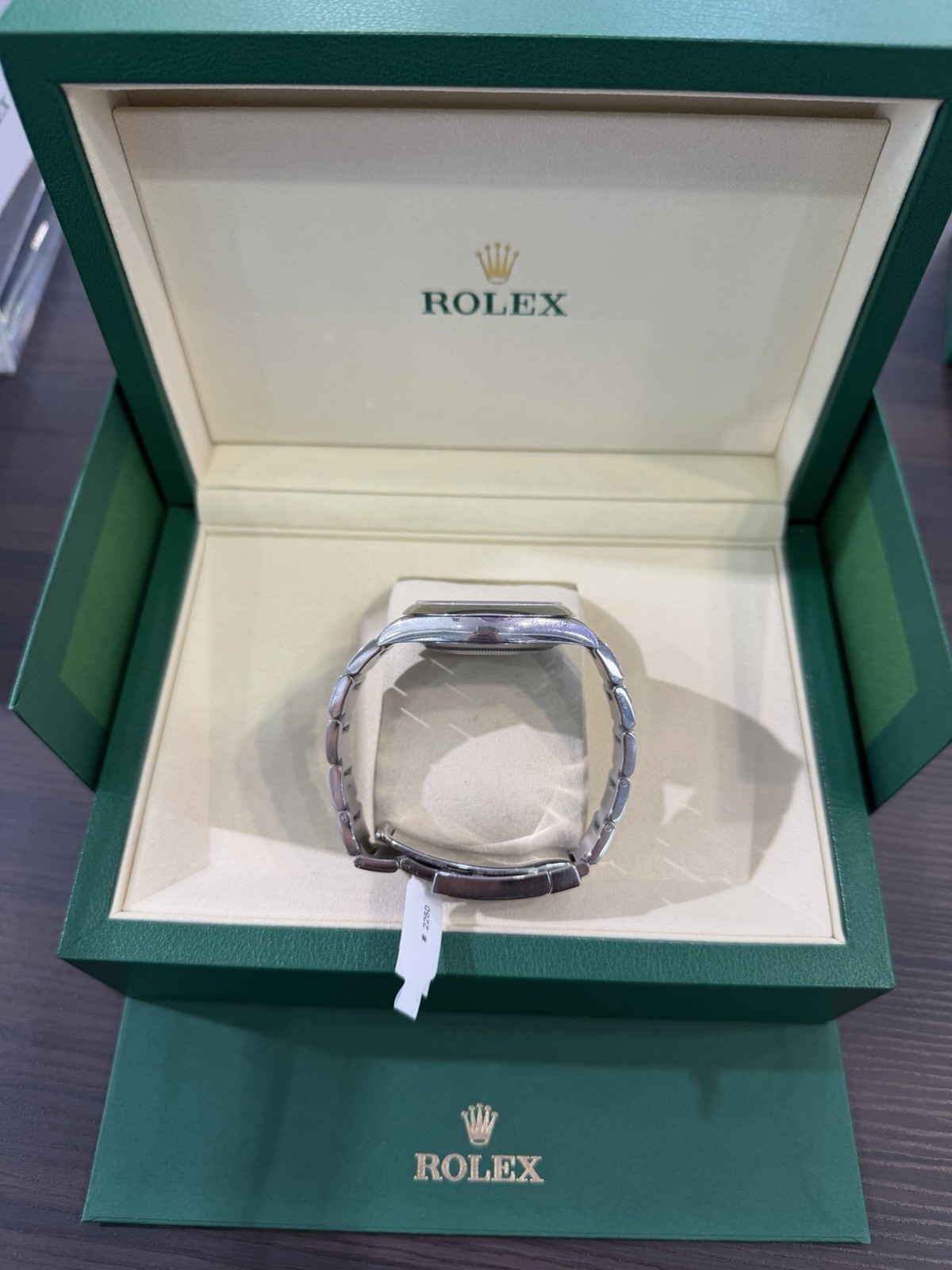 Rolex Oyster Perpetual 41 Steel Celebration Dial FULL SET!! (unworn) 124300