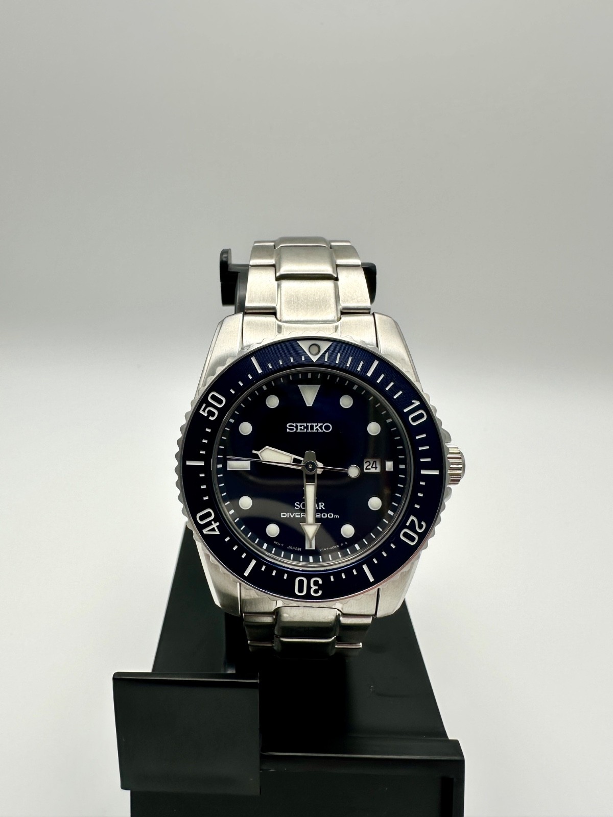 Seiko Prospex Sea SNE585 Blue Dial Men’s Solar Diver Watch 38.5mm