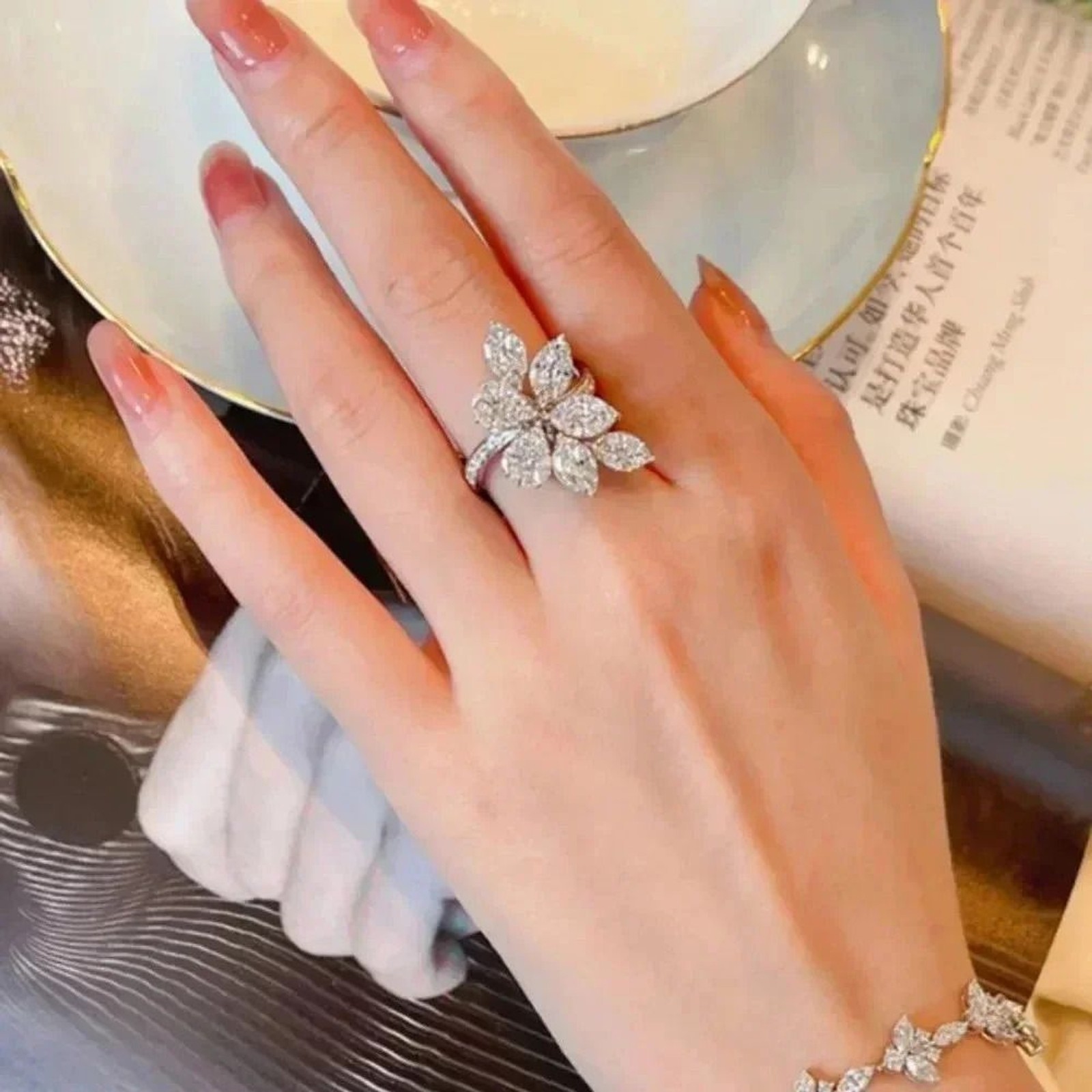 One-of-a-kind 7 PC. Bridal package