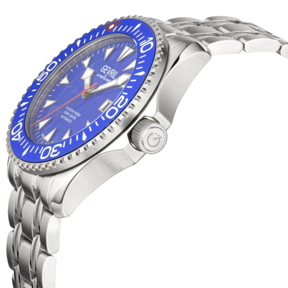 Hudson Yard Sellita SW200, 1000 Ft WR helium valve, ceramic bezel Swiss Made wat