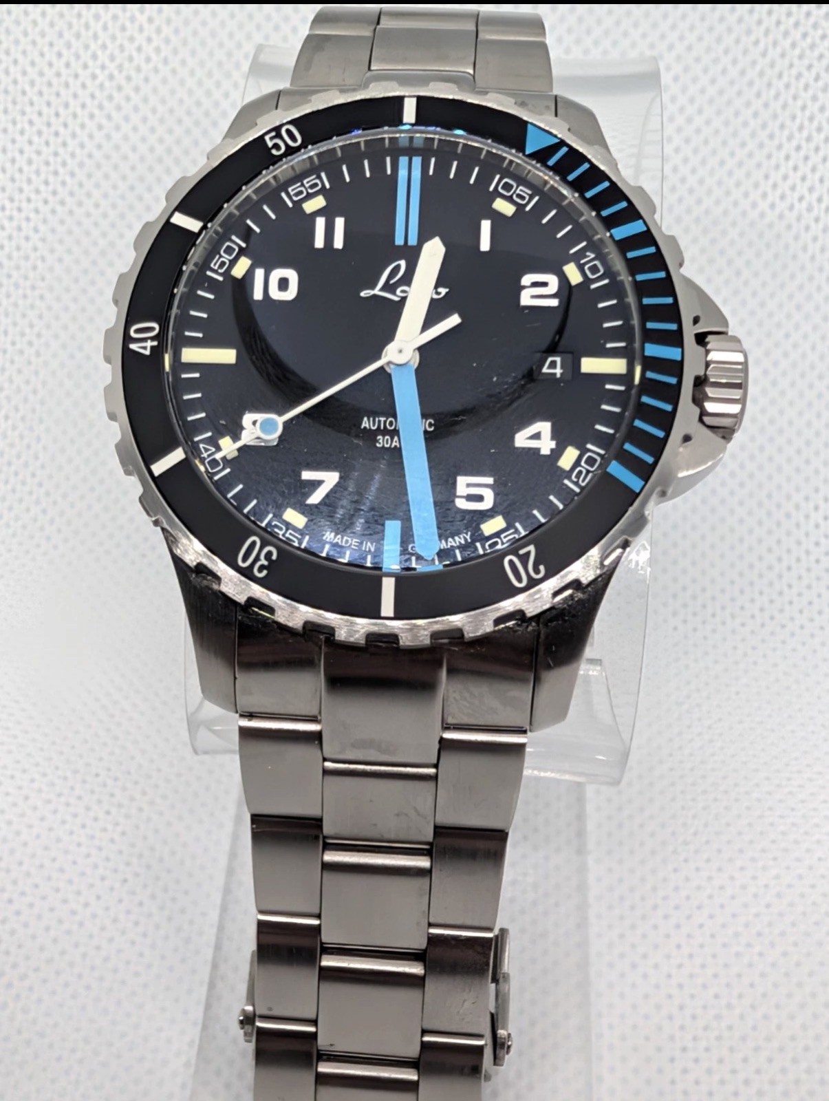 Laco Men’s Automatic 300m Diver 39mm. Atlantik Scorpion – Sellita SW 200