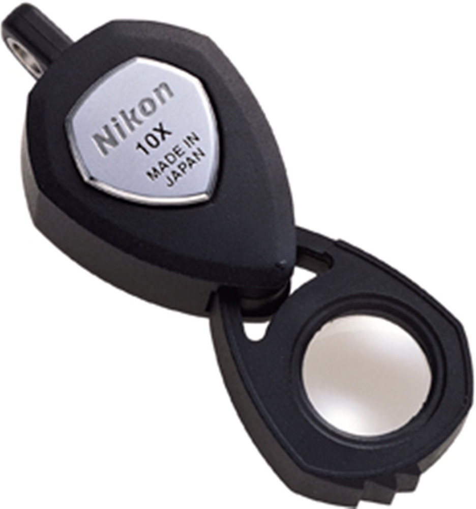 Nikon Jewelry Loupe 10X Appraisal Professional Pocket Round Magnifier Japan