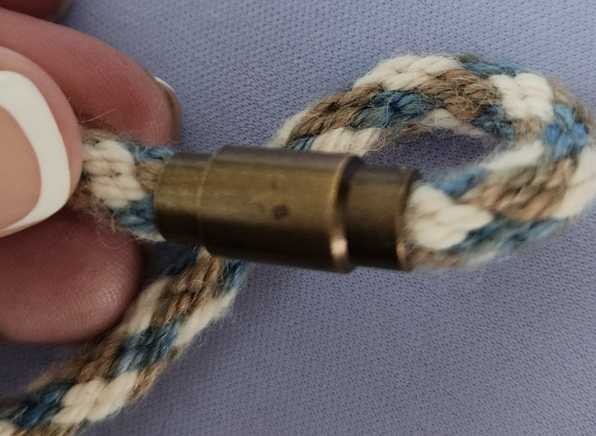 Alpaca Yarn Bracelet