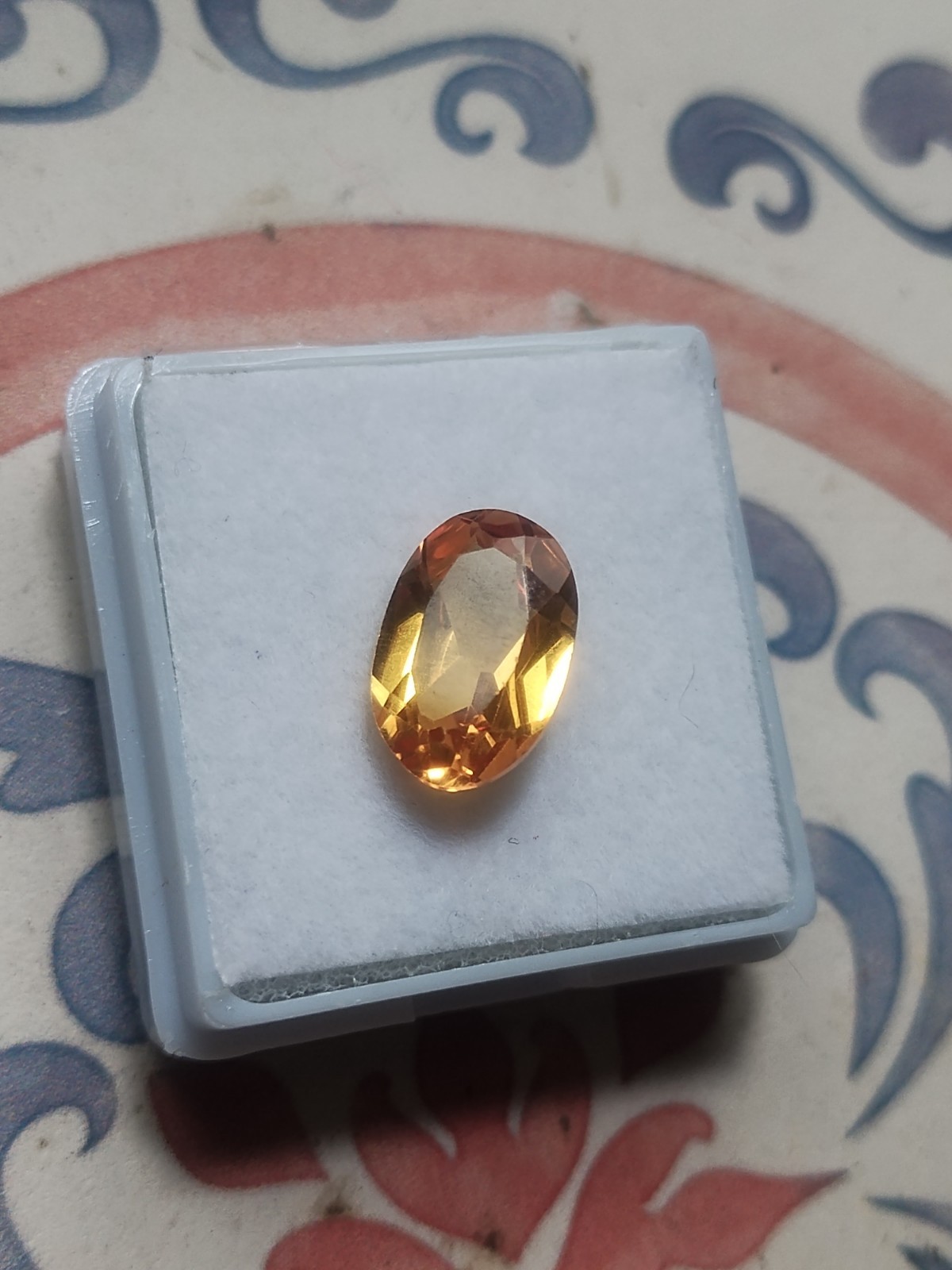 4.60ct Natural Padparadscha Sapphire Oval Certified Unheated 11.7×7.1×5.7mm
