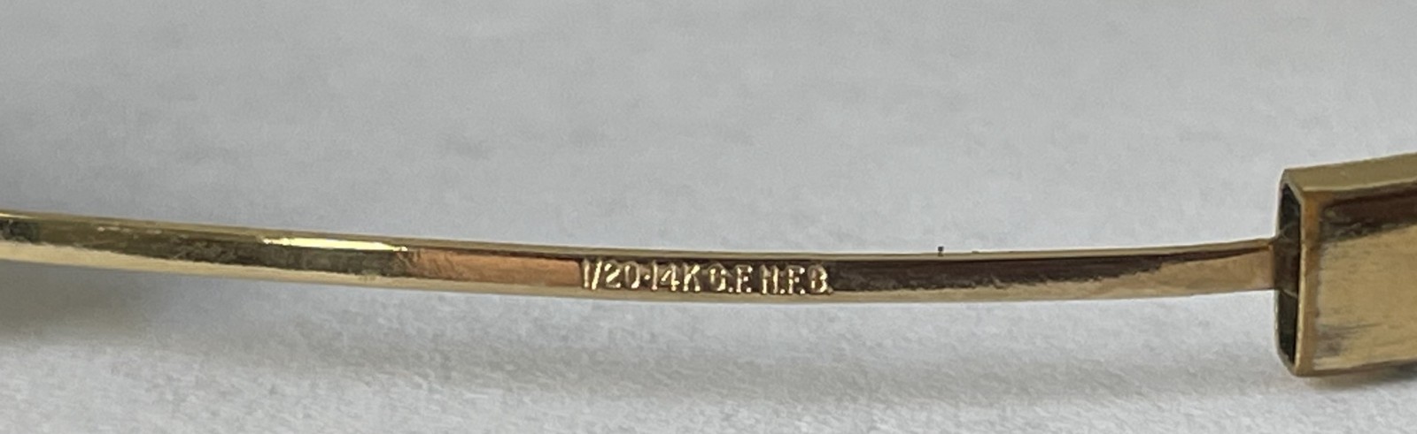 Vintage Henry F Barrows 1/20 14k Gold Filled Bracelet 2.5″ 5.93 grams