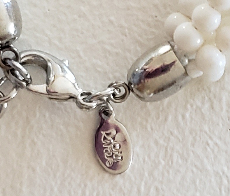 Joan Rivers RETIRED “Starlet Style” Lariat Necklace In White