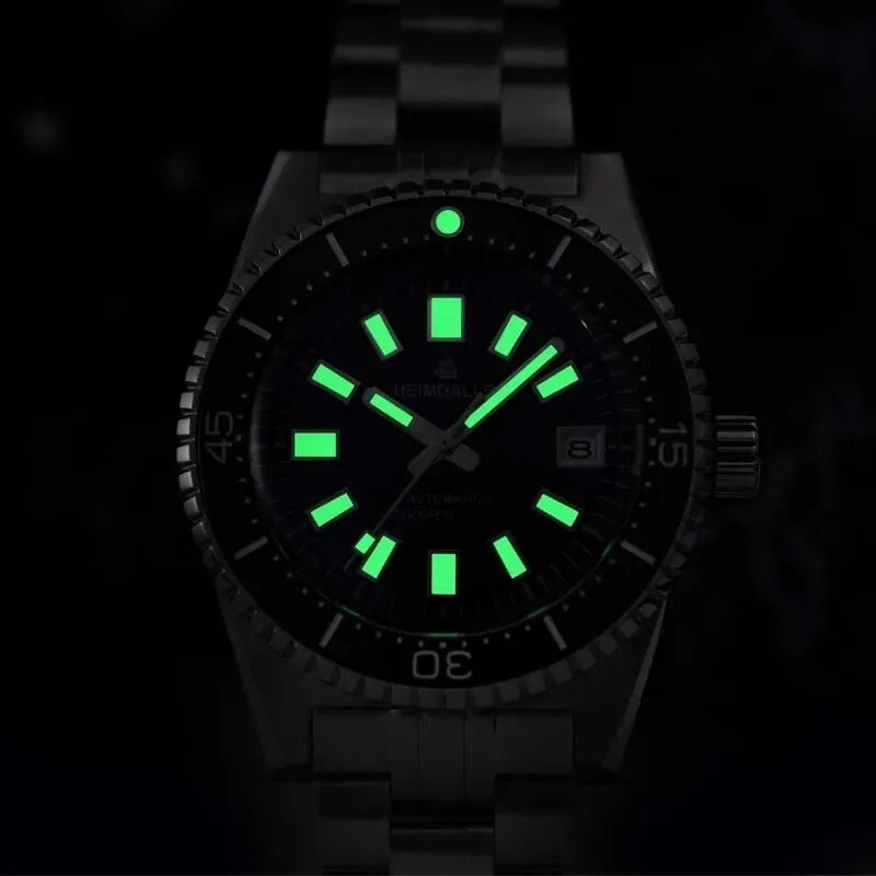 Heimdallr Sharkey H8-3 NH35A Diver 200M 660FT Men’s Automatic Watch 316L 41mm C3
