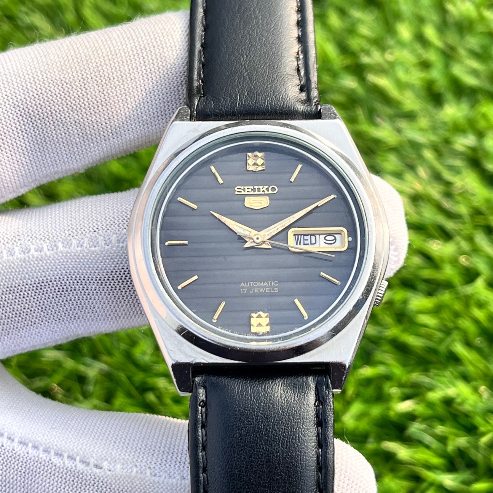 Vintage Seiko 5 Dress Formal Automatic Japan Made Men’s Watch 7009-876J