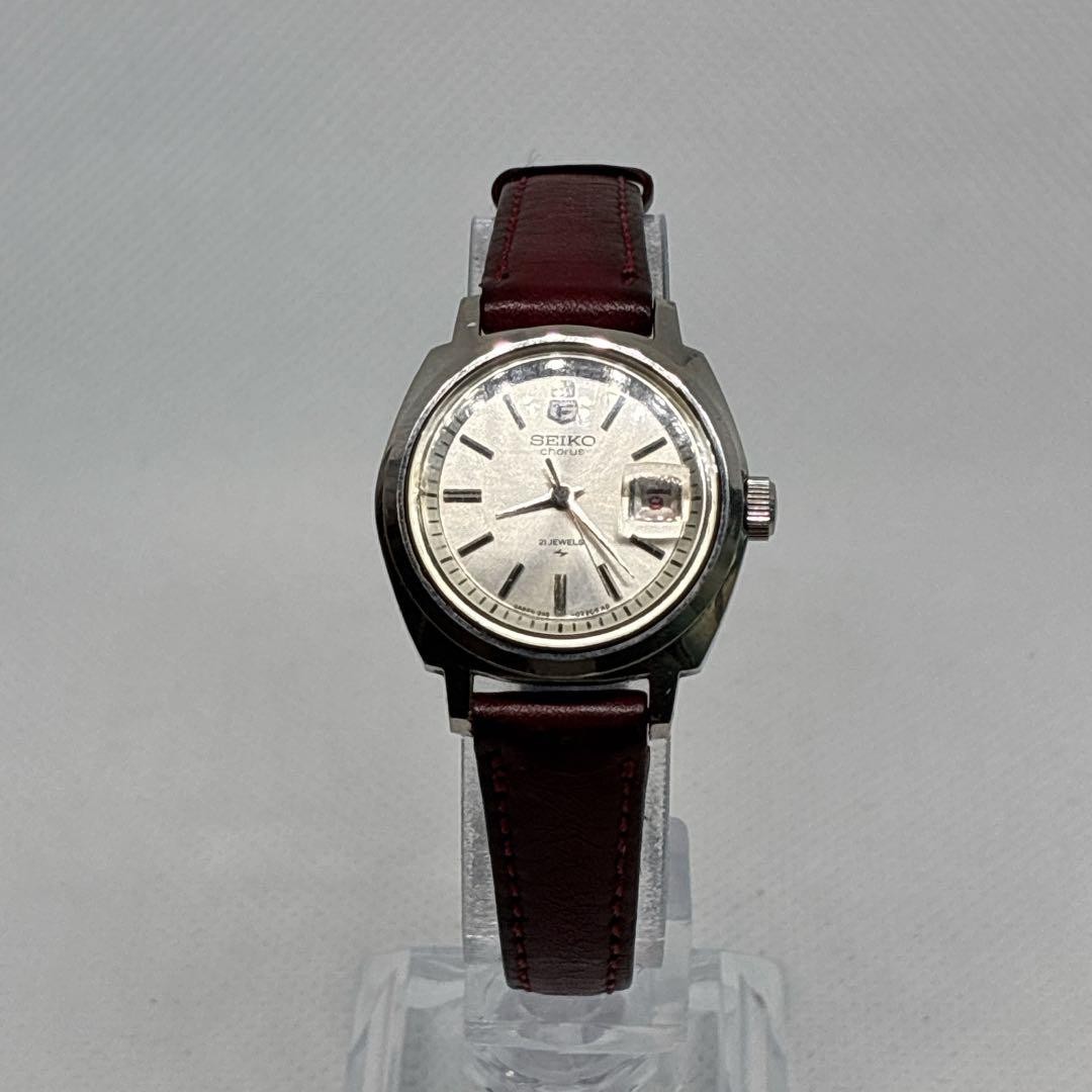 Excellent condition, working Seiko ladies’ vintage hand-wound watch with 21