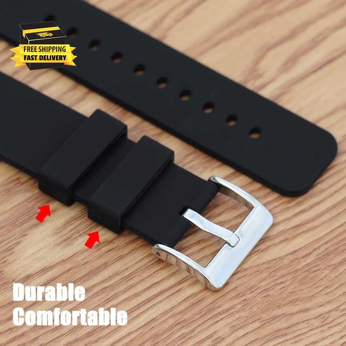 Watch Band Loop, 18Pcs Watch Band Rings with a Spring Bar Tool ⭐️⭐️⭐️⭐️⭐️