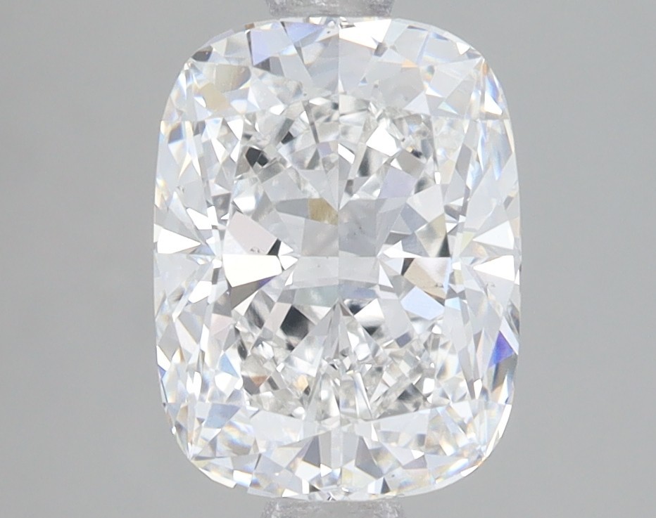 2.51 Ct Cushion Cut IGI Certified Lab Grown CVD Diamond F Color VS2 Clarity