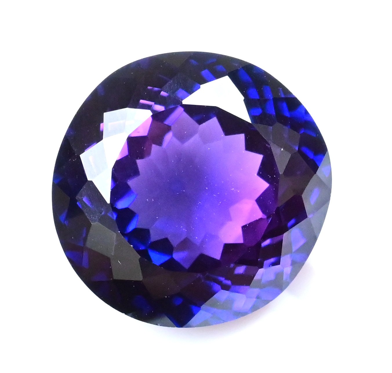 26.75 Ct Flawless Natural Purple Blue Tanzanite Certified Rare Loose Gemstone