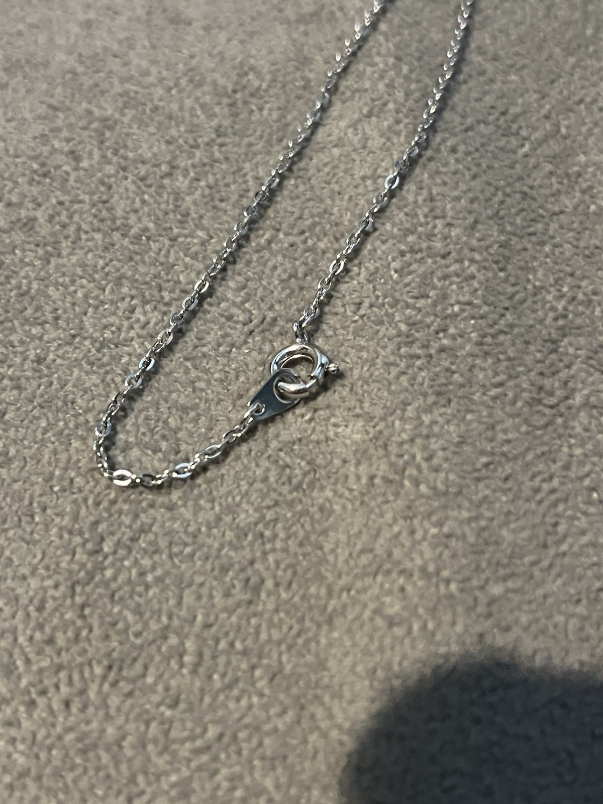 SN Stamped Abalone Silver Tone Necklace Heart Pendant Mermaid Shell Blue Green