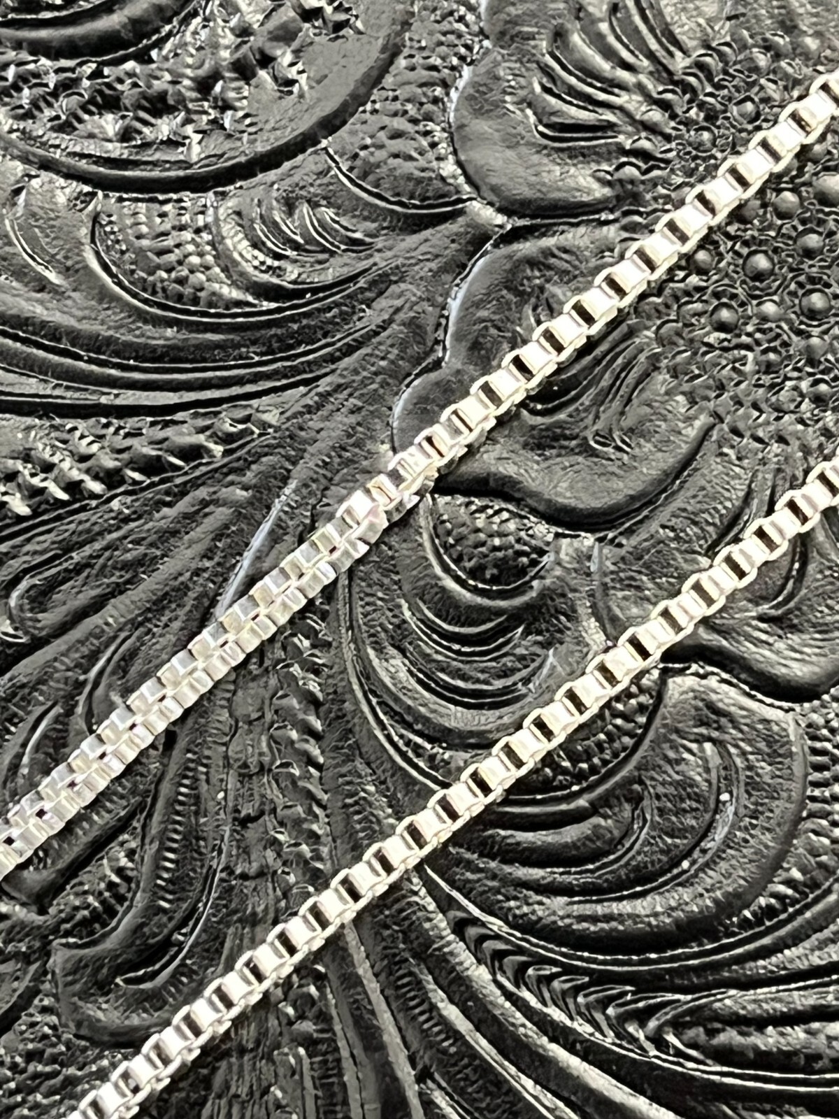Very Nice 925 Silver Plated Box Chain 2mm Wide 20″ Long Fast Free Shipping