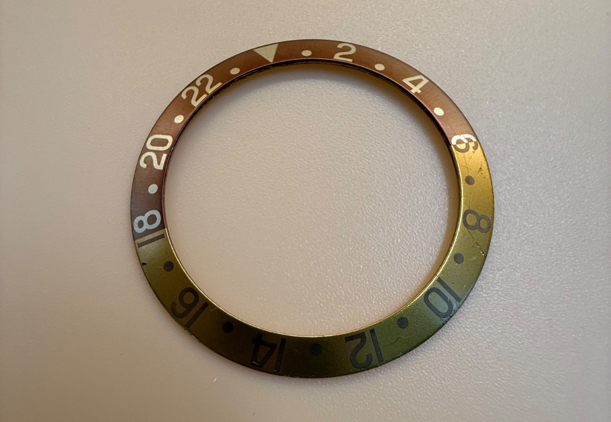 Authentic Rolex GMT-Master II 16713 16718 Root Beer/Bronze Bezel Faded Insert