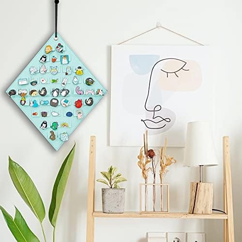 PACMAXI 4 Pieces Hanging Brooch Pin Storage Organizer Pin Brooch Holder | Wal…