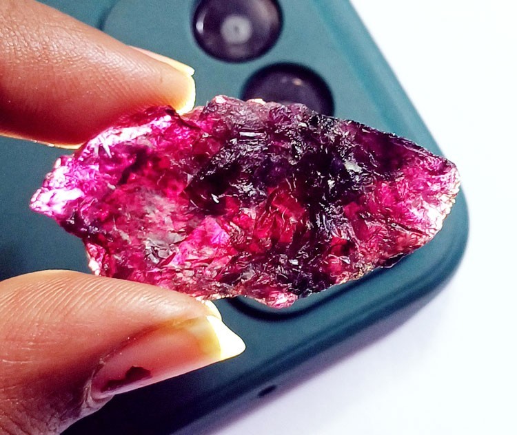 Natural Red Painite Earth Mined Rough 102.15+ Ct Certified Loose Gemstone