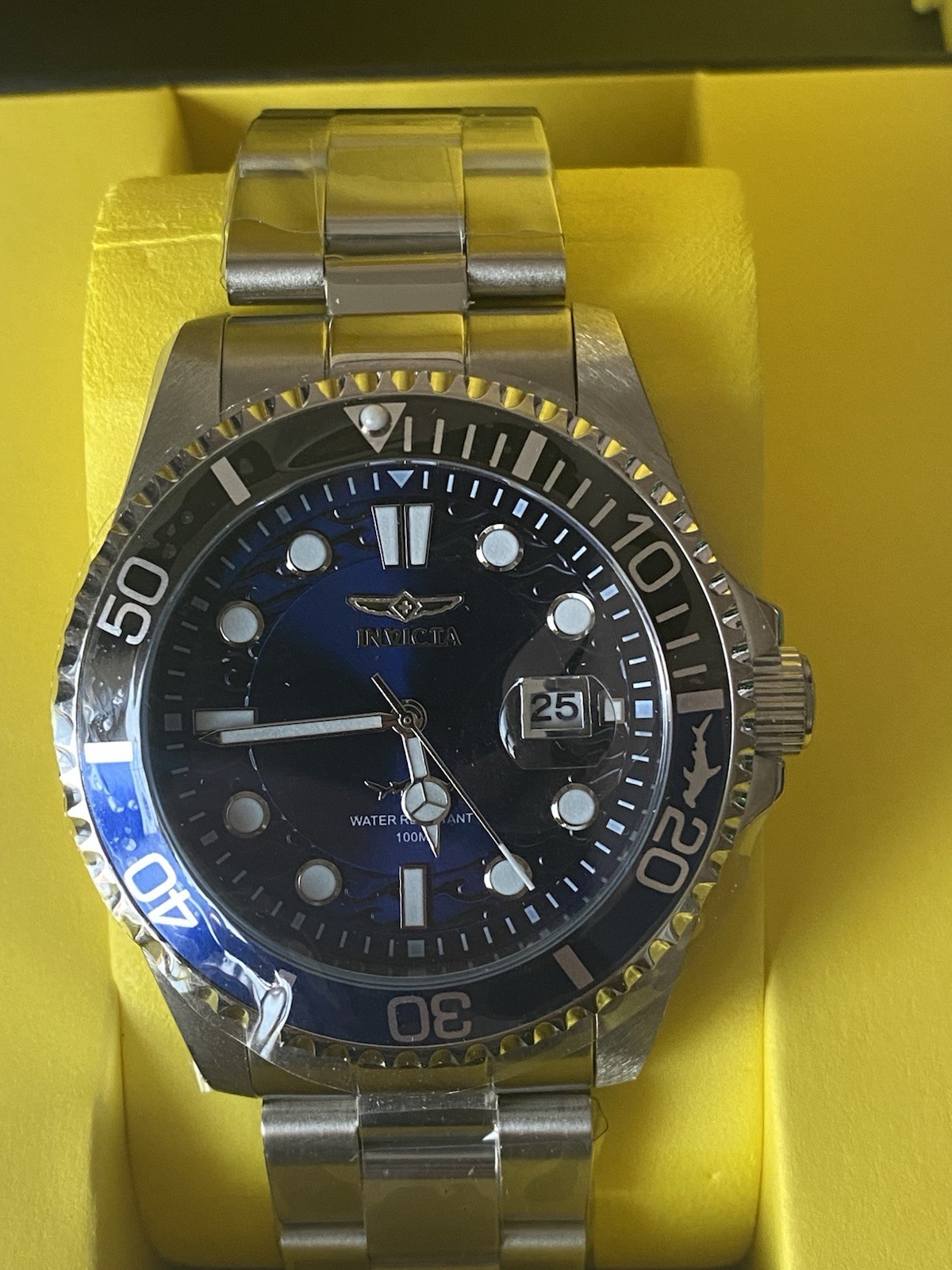 Brand New Invicta Pro Diver Currentwave Men’s Watch 43mm Steel (44716)