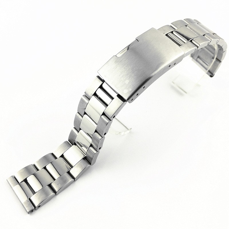 16 18 20 22 24 26mm 28mm 30mm Metal Watch Band Stainless Steel Bracelet Unisex