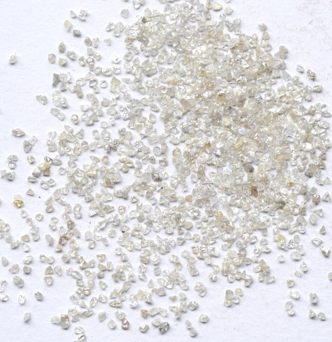 1.00 Carat Silver White Mix Uncut Small Natural Loose Rough Diamonds