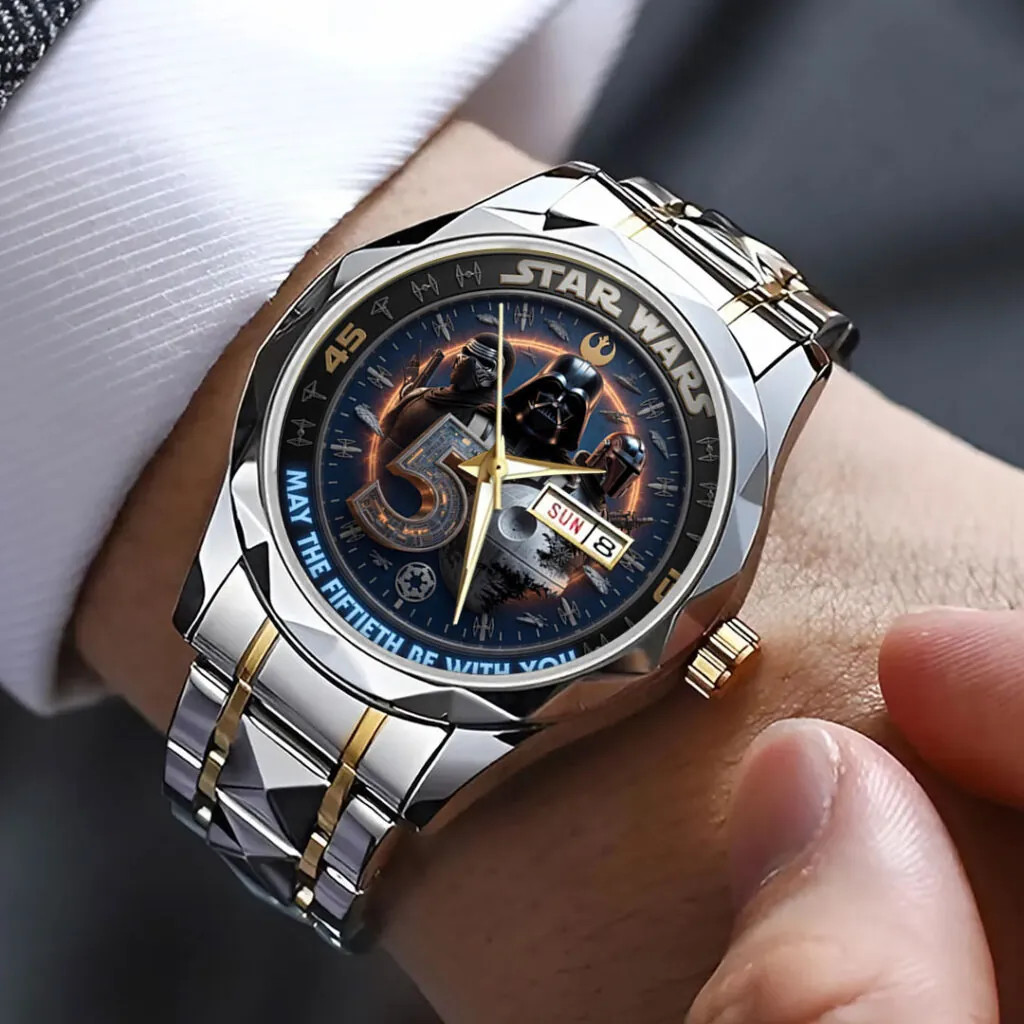 Star Wars 50th Anniversary Alloy Luxury Quartz Watch