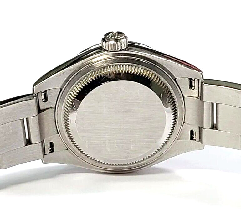 Rolex Oyster Perpetual Stainless Steel Blue Dial 28mm Ladies Watch 276200