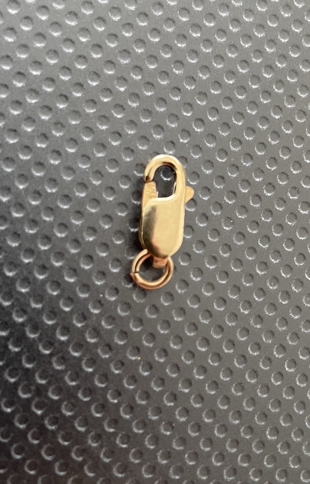 Two Ct. 14/20, 14K Gold Filled 8.2mm Lobster Claw Trigger Clasps, with ring.