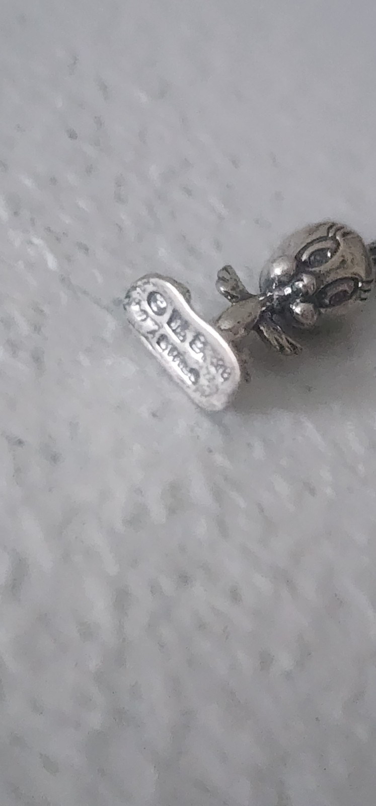 Vintage 3D Tweety Bird 925 Sterling Silver Dangle Pendant Charm Shelf KnickKnack